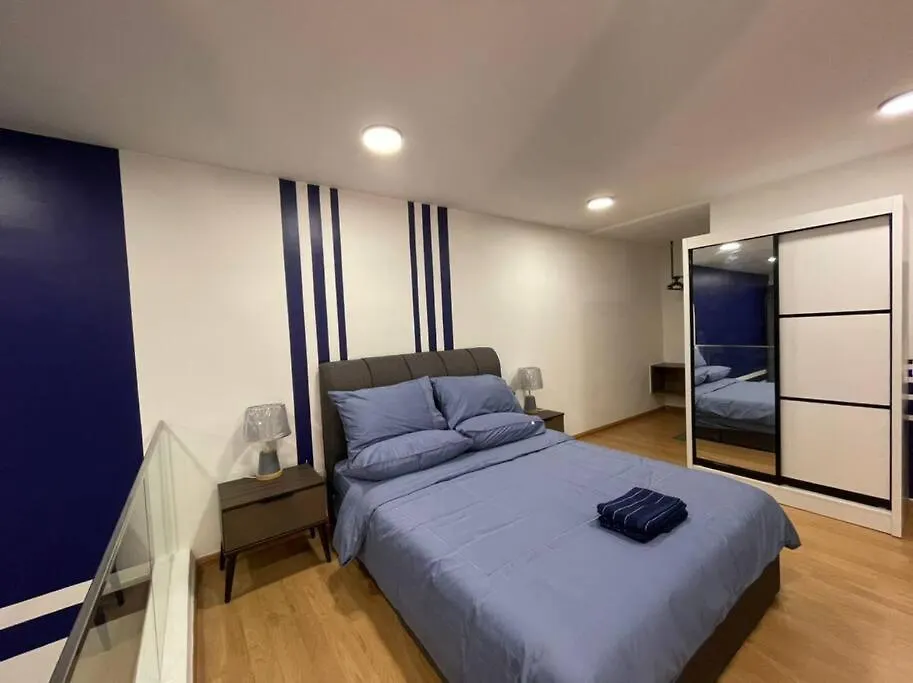 Apartmán Ekocheras#Above Mall#Link Mrt#6 Pax Kuala Lumpur Malajsie